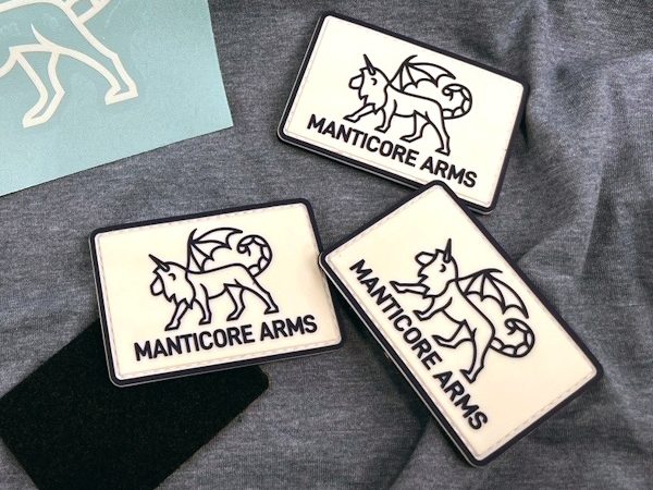 2" x 3" Manticore Arms velcro morale patch