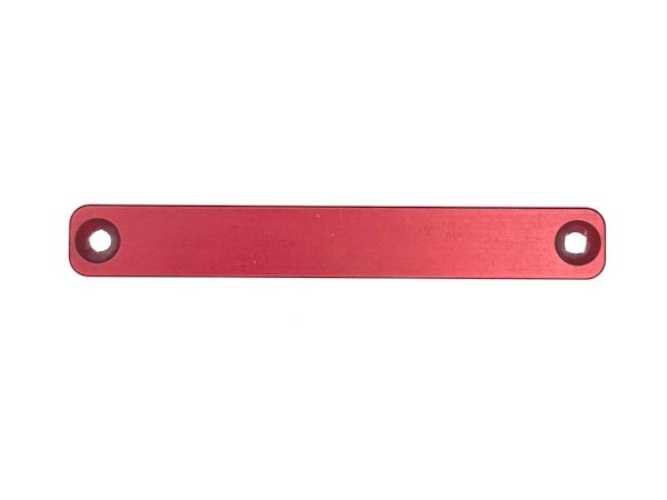Red Anodized Transformer Panel